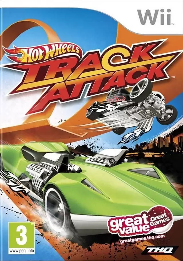 Jeux Nintendo Wii - Hot Wheels: Track Attack