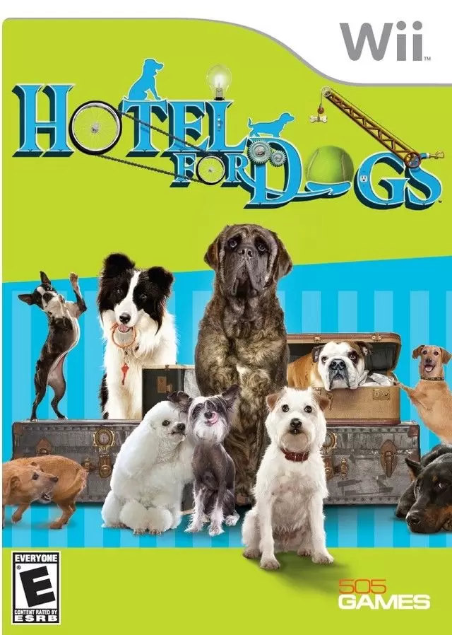 Nintendo Wii Games - Hotel for Dogs