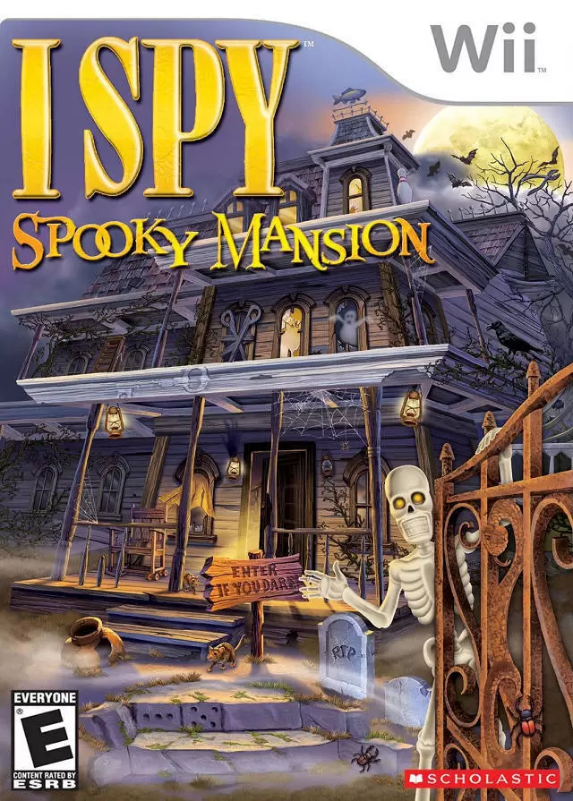 Nintendo Wii Games - I Spy Spooky Mansion