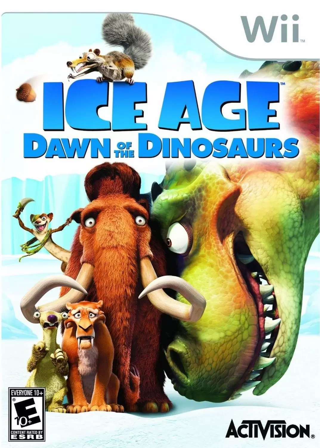 Jeux Nintendo Wii - Ice Age: Dawn of the Dinosaurs