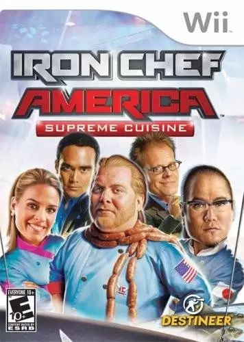Nintendo Wii Games - Iron Chef America: Supreme Cuisine
