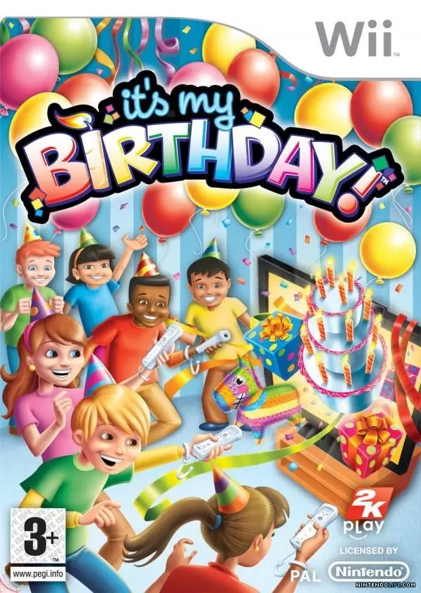 Nintendo Wii Games - It\'s my Birthday