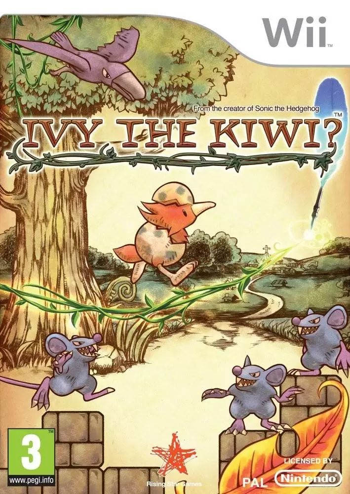 Nintendo Wii Games - Ivy the Kiwi