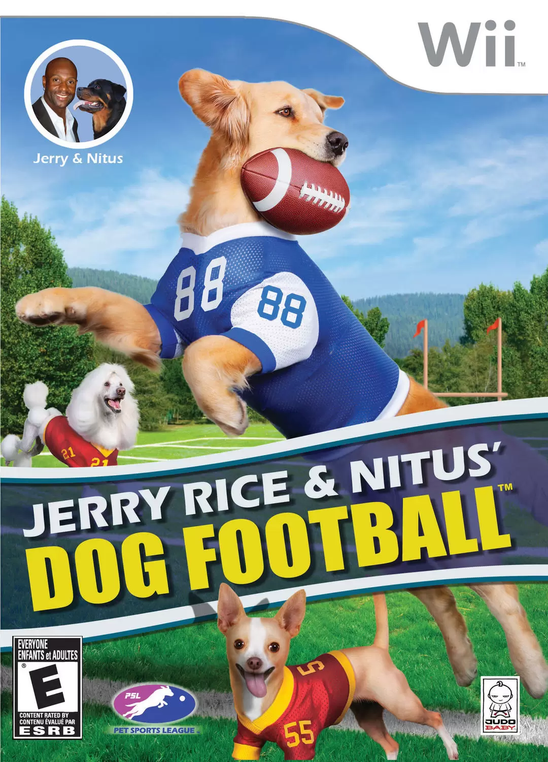 Jeux Nintendo Wii - Jerry Rice & Nitus\' Dog Football
