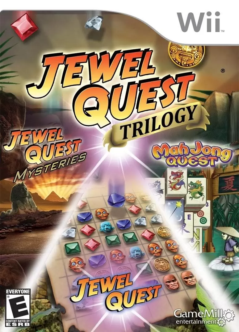 Jeux Nintendo Wii - Jewel Quest Trilogy