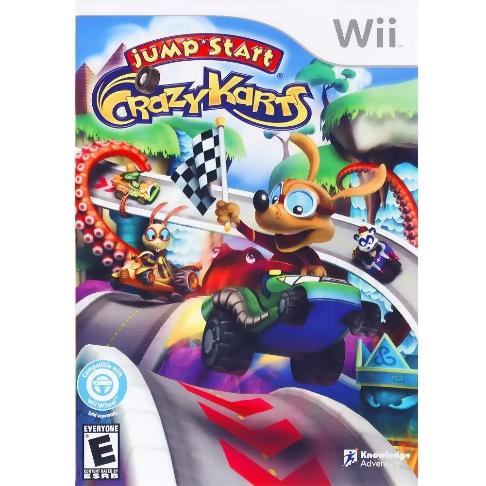 Nintendo Wii Games - Jump Start Crazy Karts
