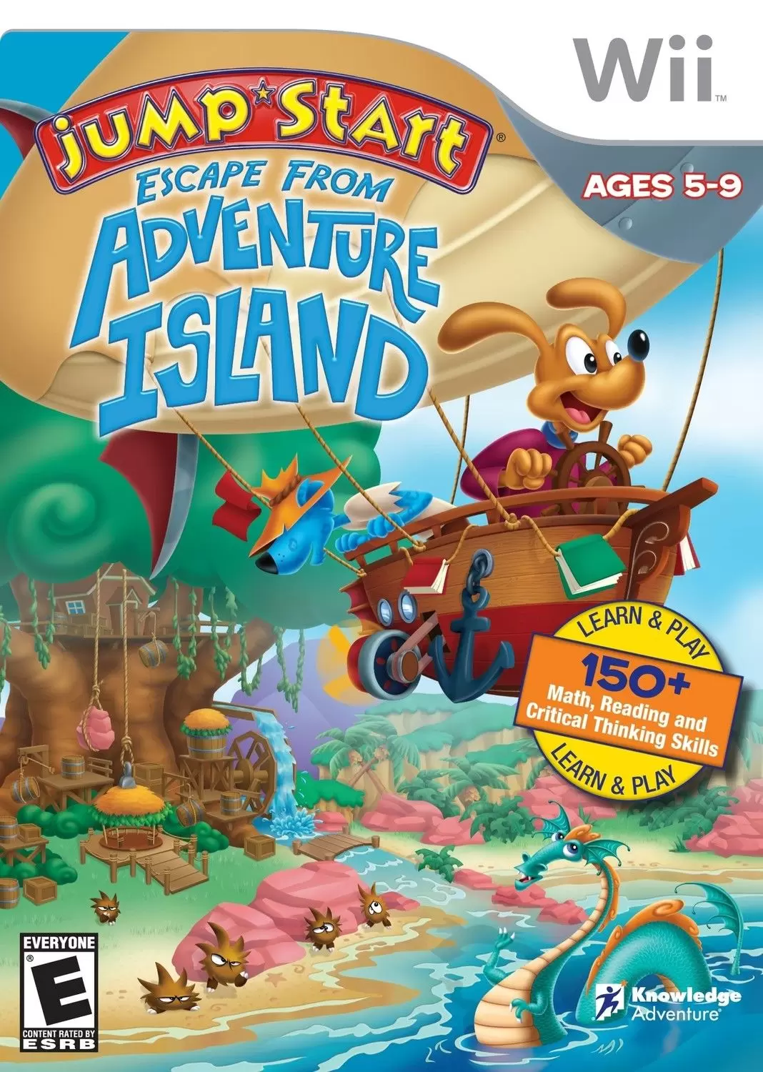 Nintendo Wii Games - JumpStart Escape from Adventure Island