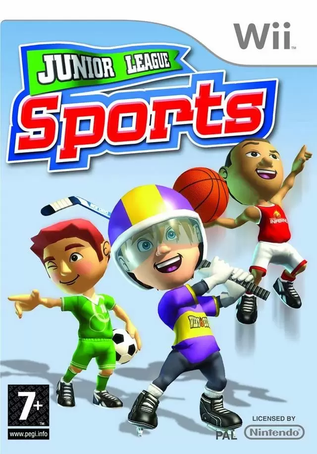 Nintendo Wii Games - Junior League Sports