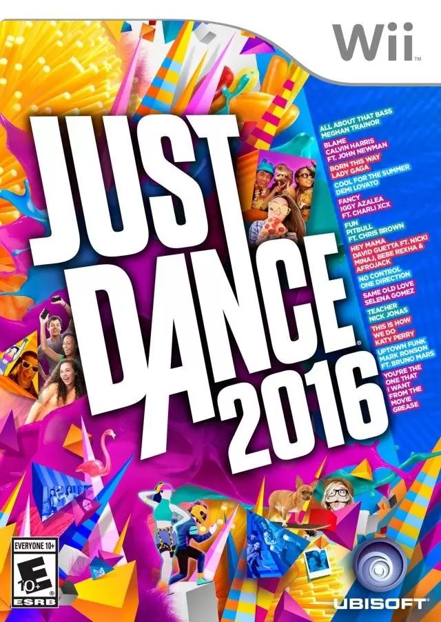 Nintendo Wii Games - Just Dance 2016
