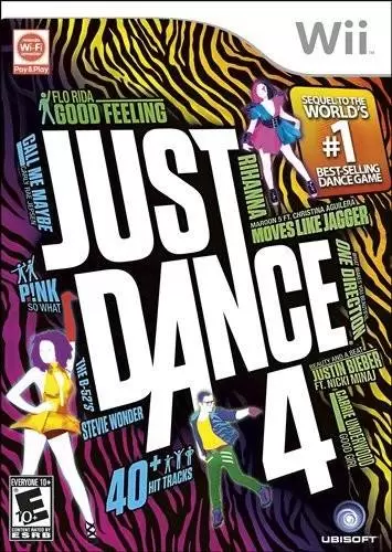 Jeux Nintendo Wii - Just Dance 4