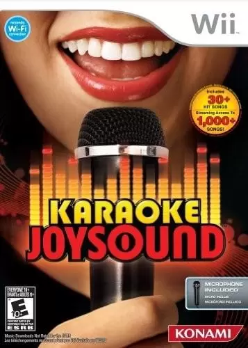 Jeux Nintendo Wii - Karaoke Joysound