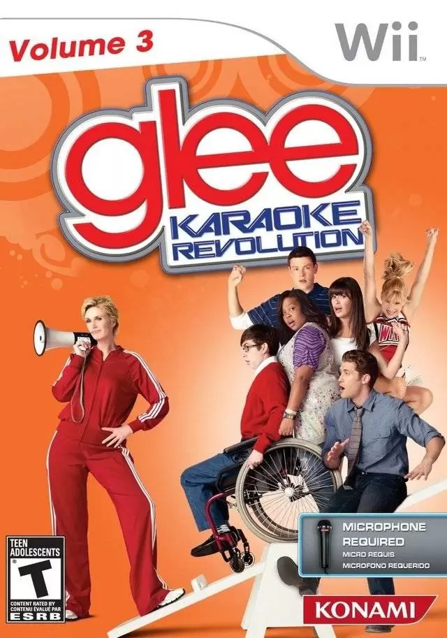 Nintendo Wii Games - Karaoke Revolution Glee: Volume 3