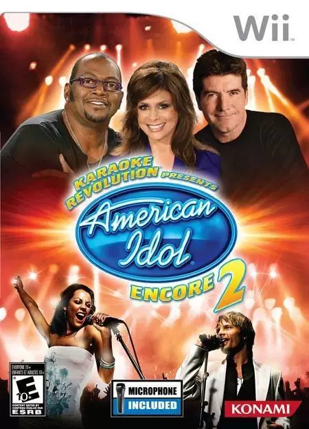 Nintendo Wii Games - Karaoke Revolution Presents: American Idol Encore 2