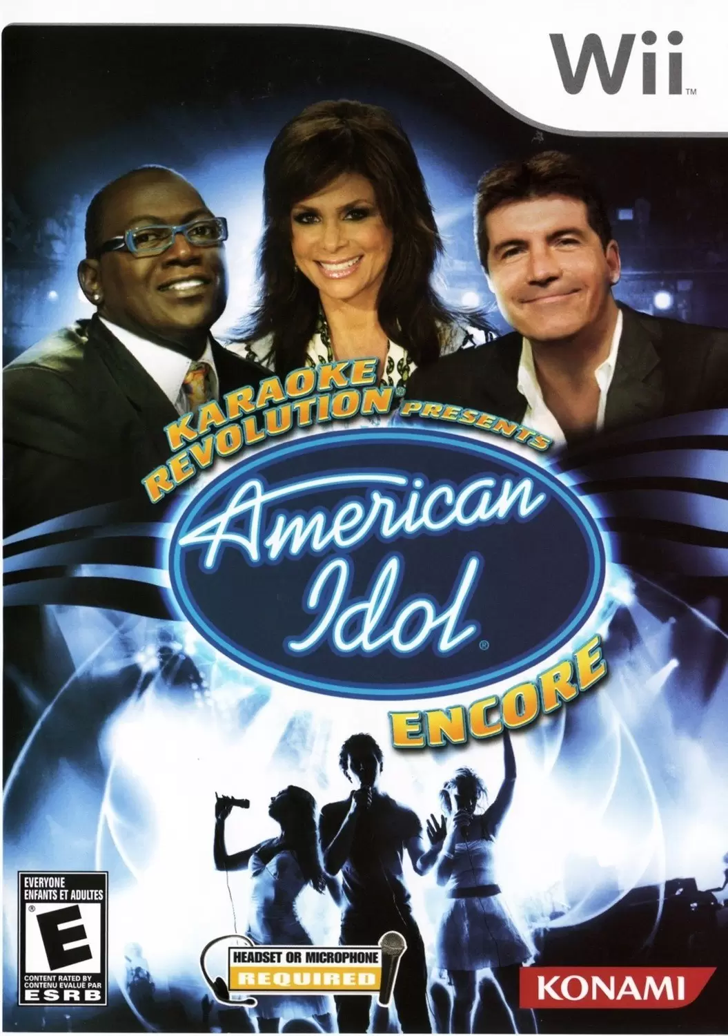 Jeux Nintendo Wii - Karaoke Revolution Presents: American Idol Encore