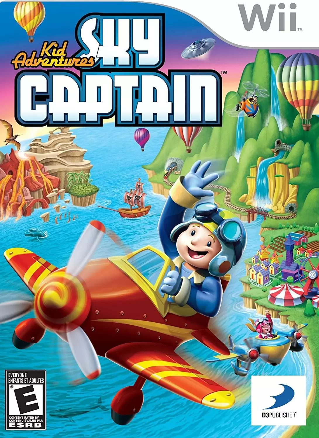 Nintendo Wii Games - Kid Adventures: Sky Captain