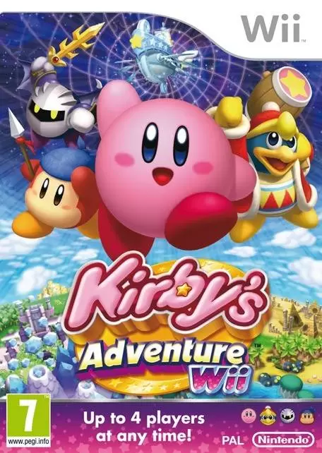 Nintendo Wii Games - Kirby\'s Adventure