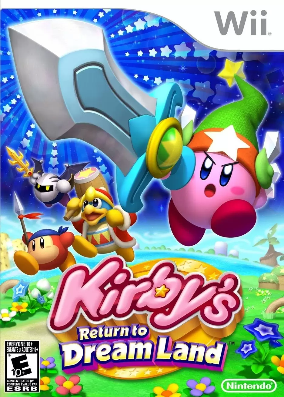 Nintendo Wii Games - Kirby\'s Return To Dream Land