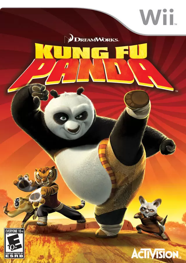 Nintendo Wii Games - Kung Fu Panda