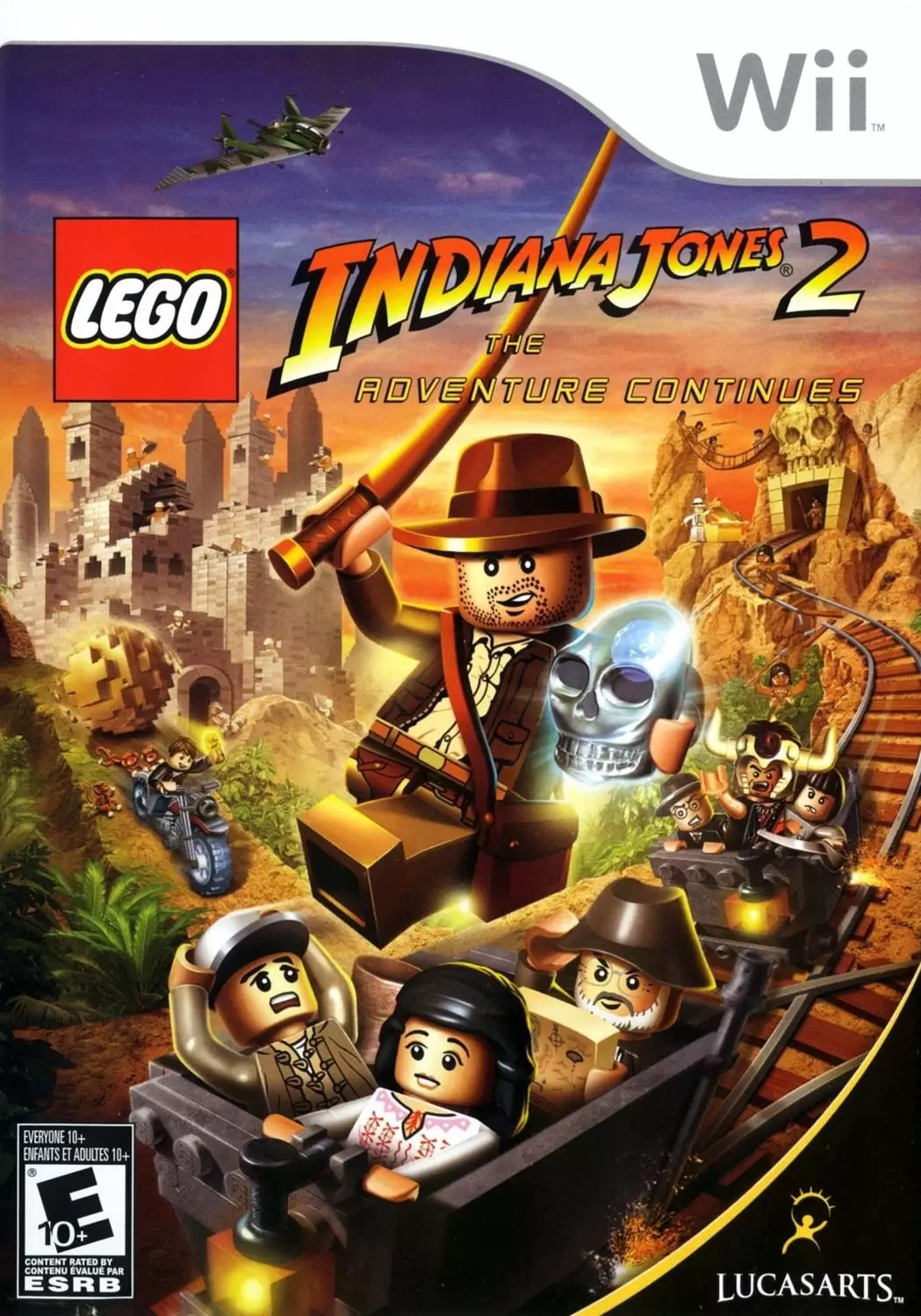 Nintendo Wii Games - LEGO Indiana Jones 2: The Adventure Continues