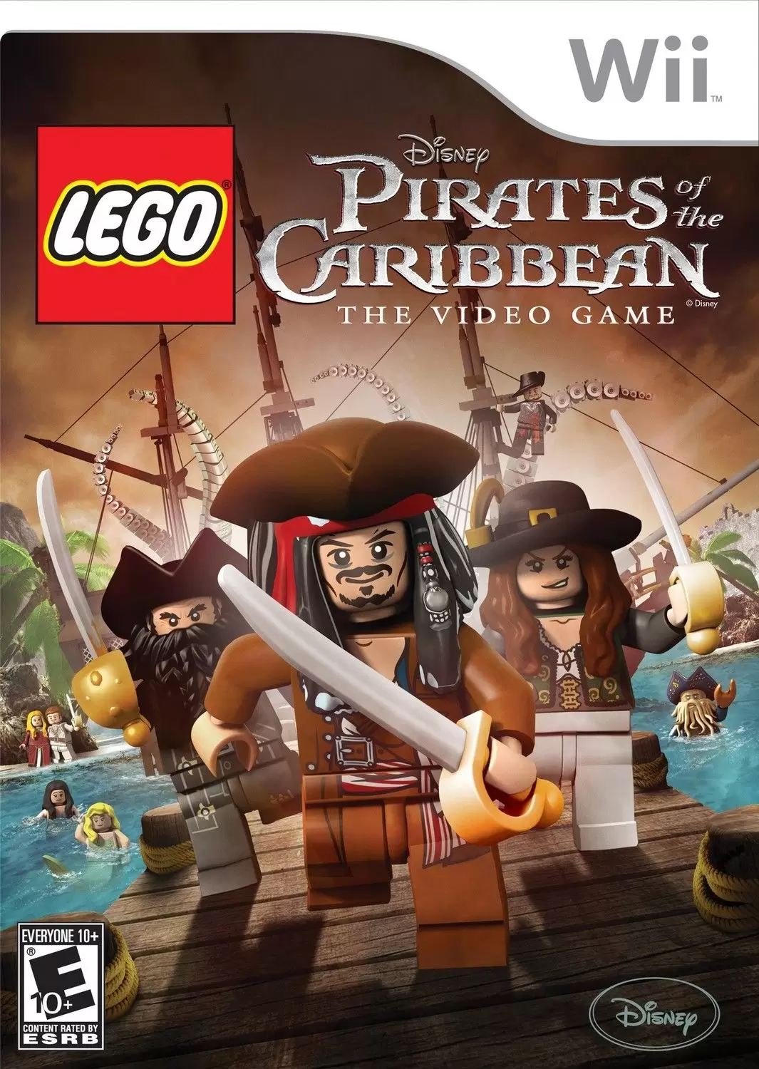 Nintendo Wii Games - LEGO Pirates of the Caribbean: The Video Game