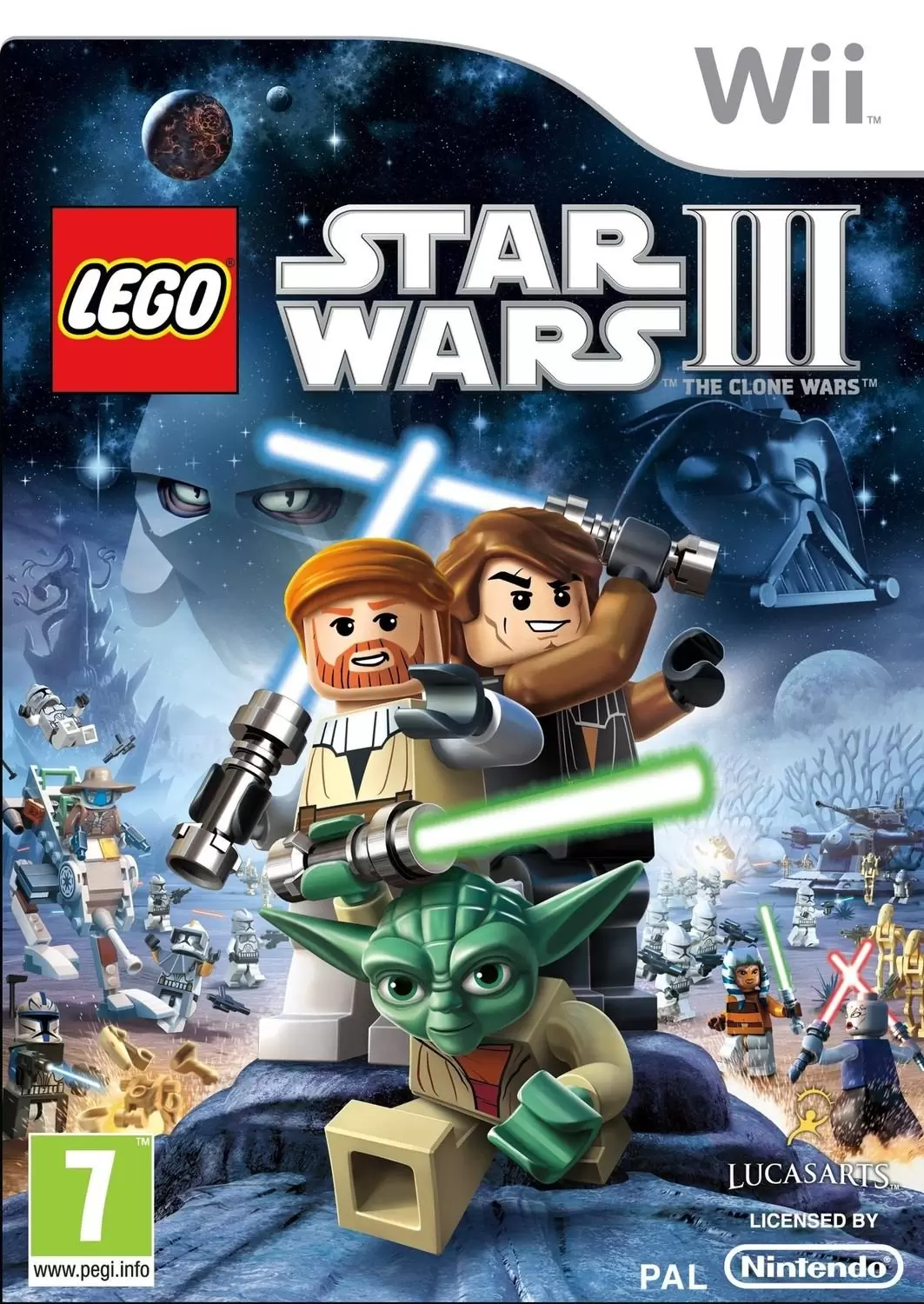 Nintendo Wii Games - LEGO Star Wars III: The Clone Wars