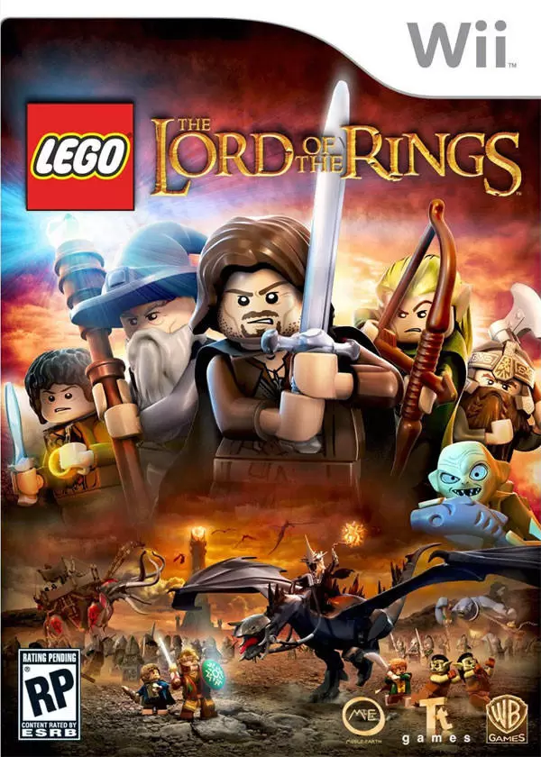 Nintendo Wii Games - LEGO The Lord of the Rings