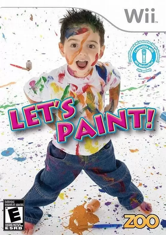Nintendo Wii Games - Let\'s Paint