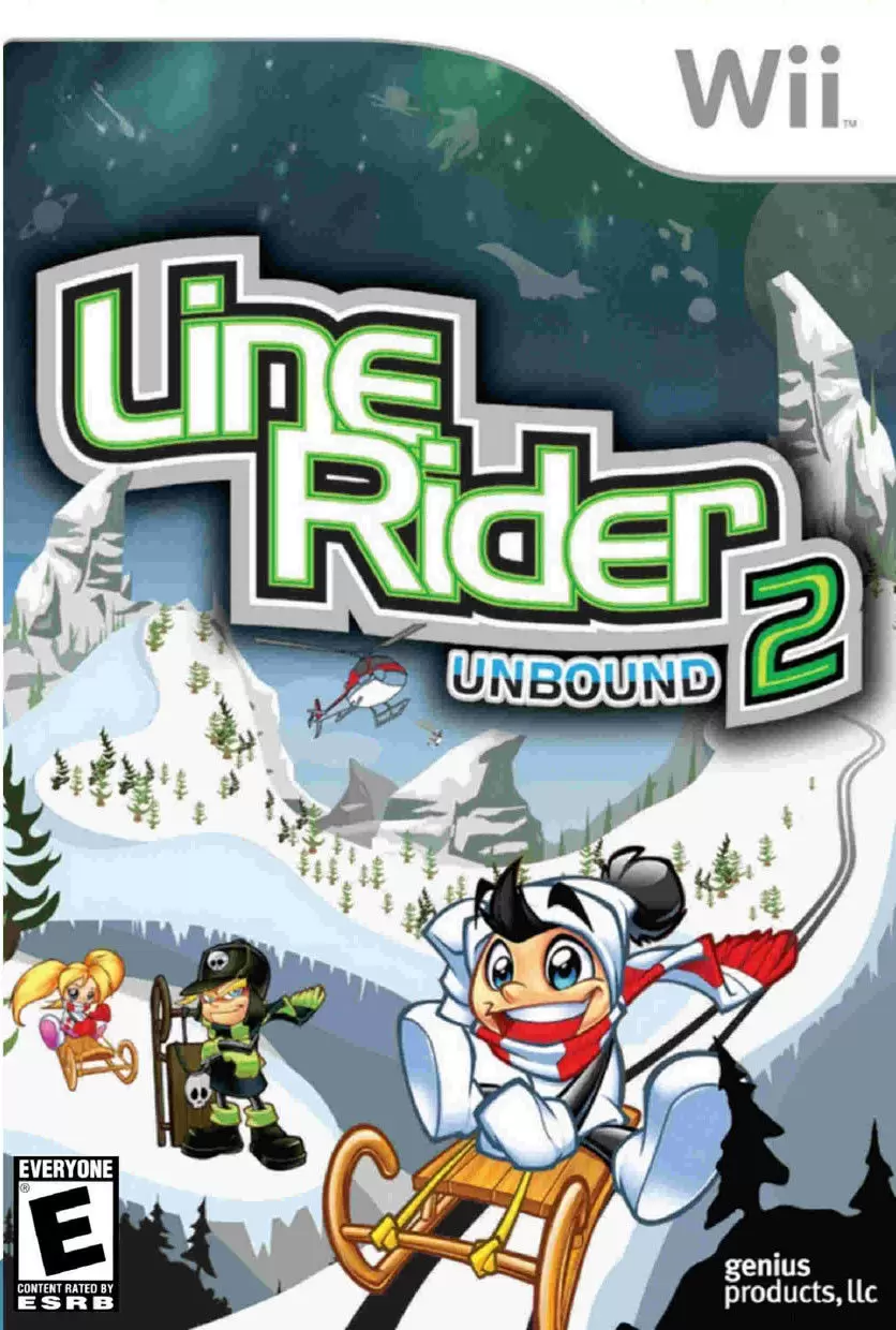 Nintendo Wii Games - Line Rider 2: Unbound