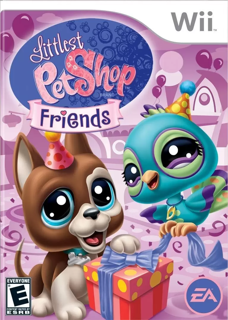 Nintendo Wii Games - Littlest Pet Shop Friends