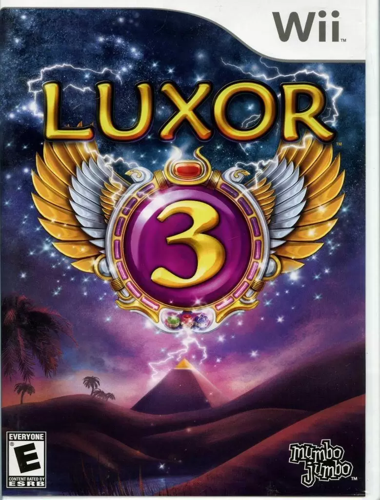 Nintendo Wii Games - Luxor 3
