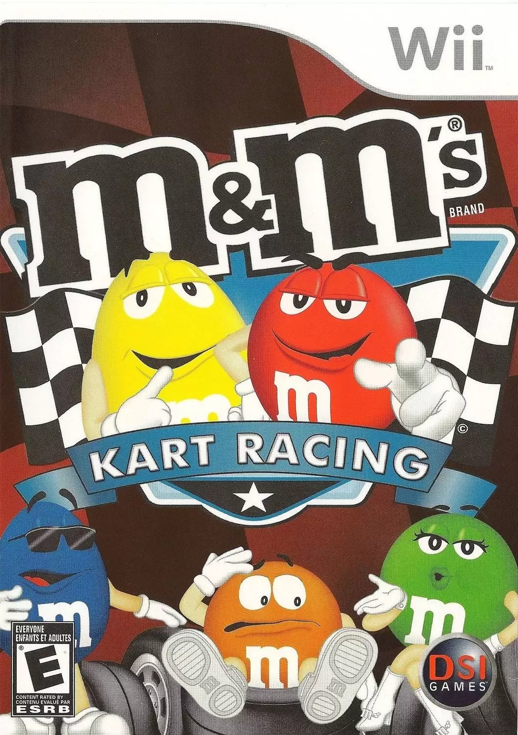 Nintendo Wii Games - M&M\'s Kart Racing