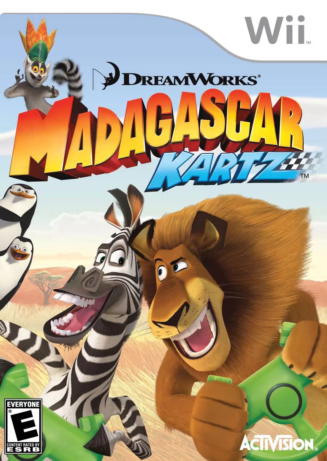 Jeux Nintendo Wii - Madagascar Kartz