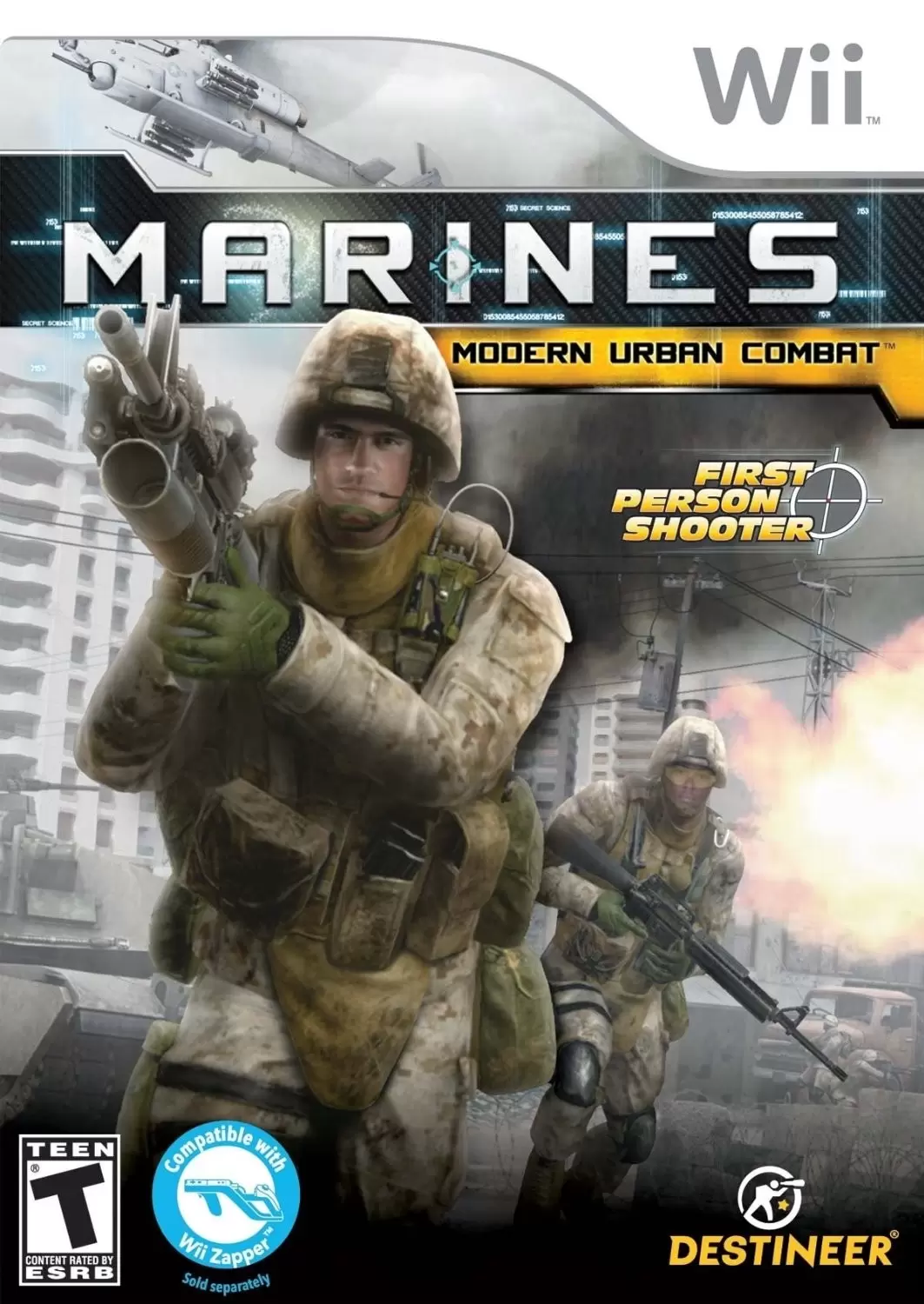 Jeux Nintendo Wii - Marines Modern Urban Combat