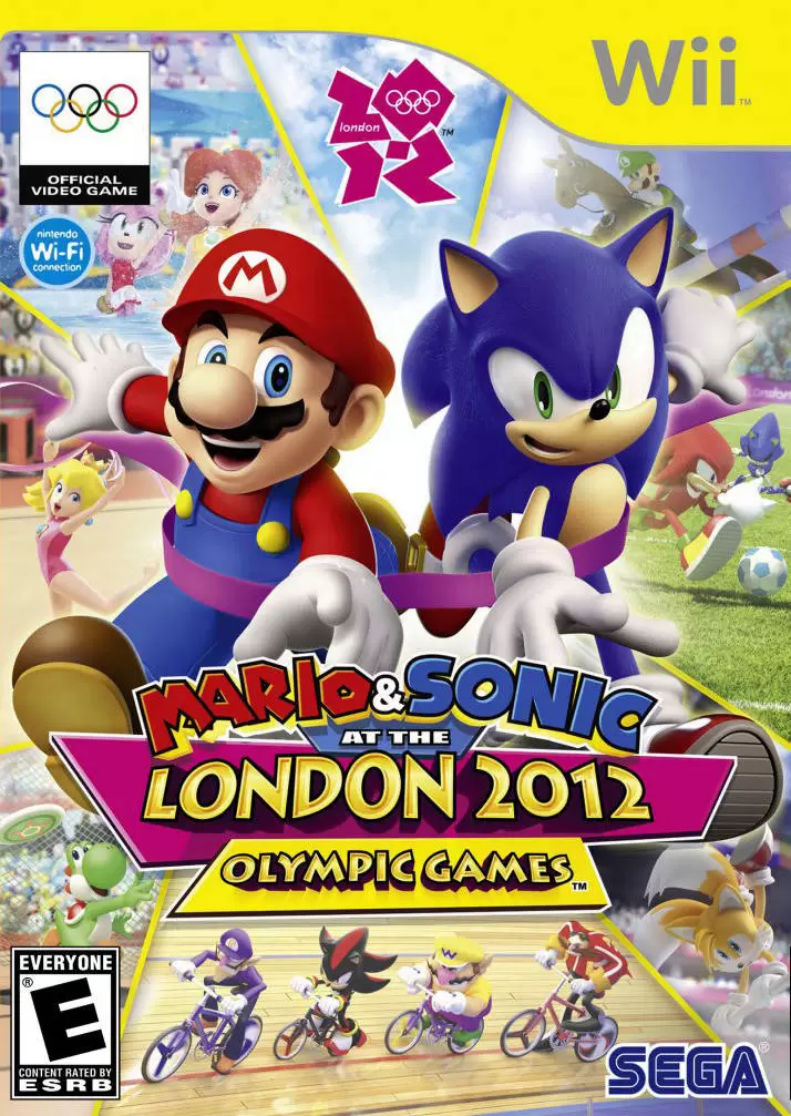 Nintendo Wii Games - Mario & Sonic at the London 2012 Olympic Games