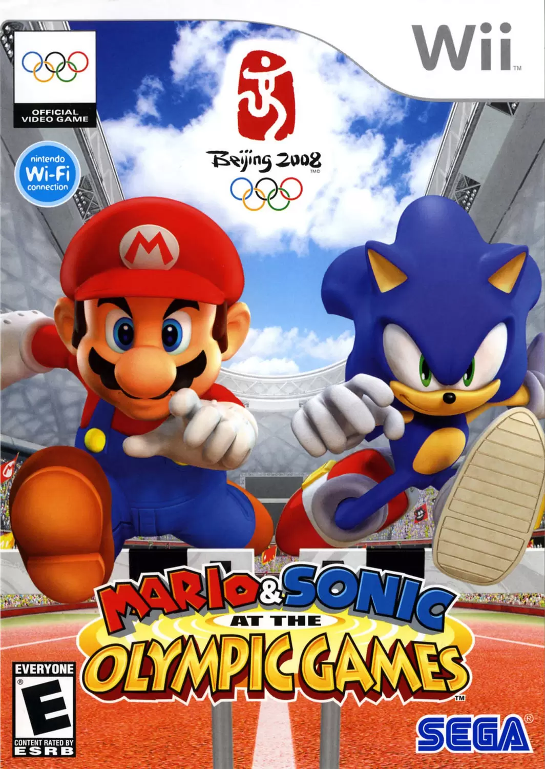 Jeux Nintendo Wii - Mario & Sonic at the Olympic Games