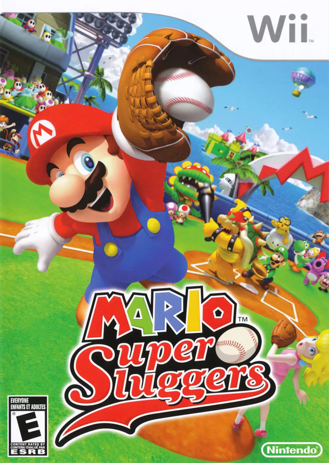 Nintendo Wii Games - Mario Super Sluggers