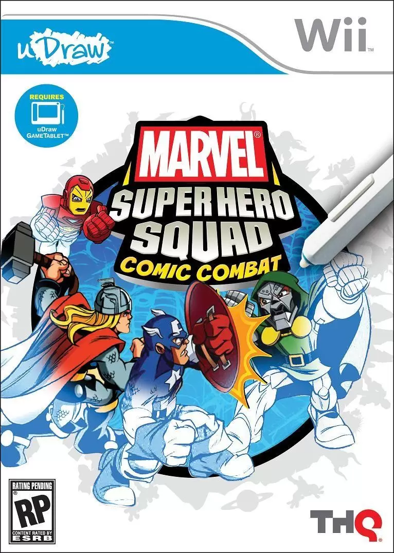Nintendo Wii Games - Marvel Super Hero Squad: Comic Combat