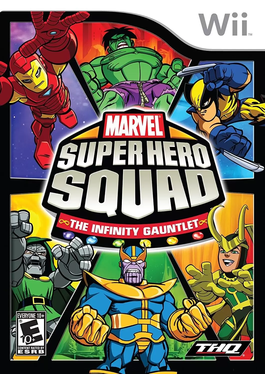 Nintendo Wii Games - Marvel Super Hero Squad: The Infinity Gauntlet