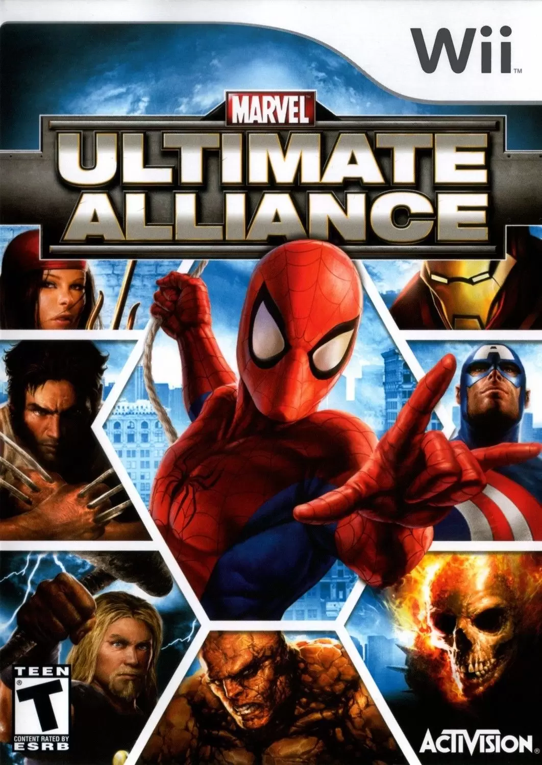 Nintendo Wii Games - Marvel: Ultimate Alliance