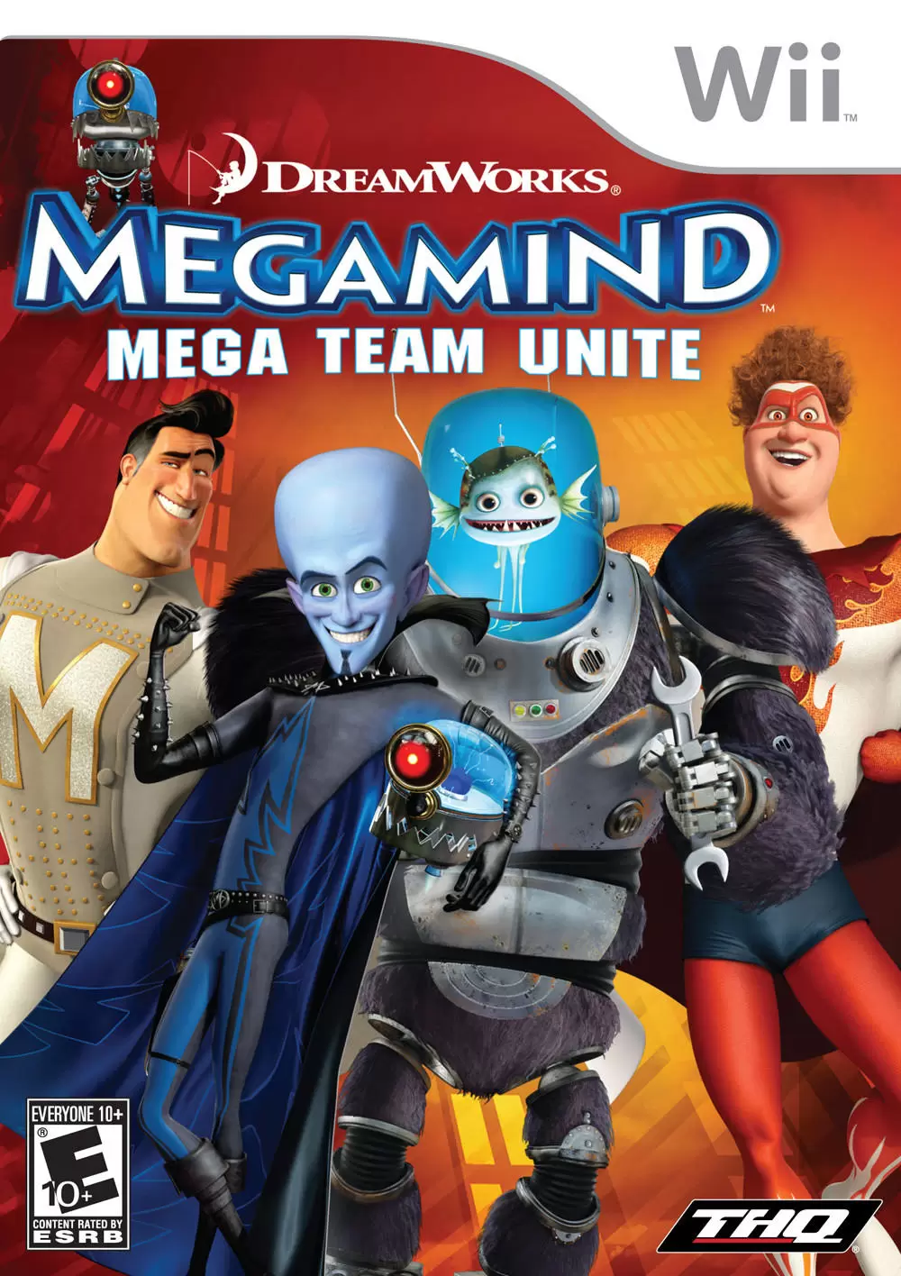 Nintendo Wii Games - MegaMind: Mega Team Unite