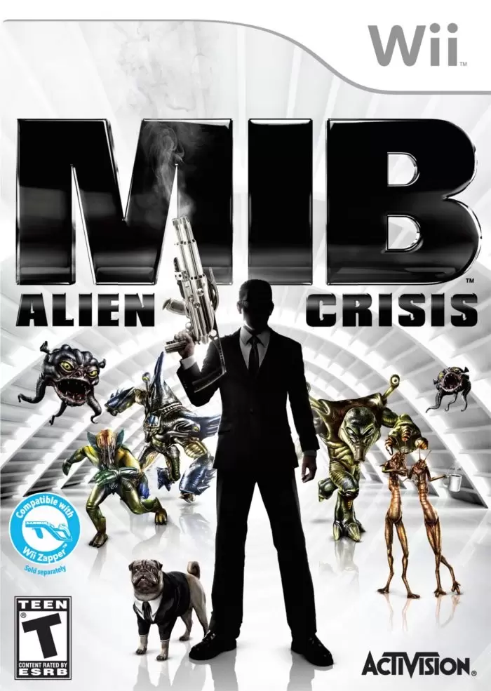 Nintendo Wii Games - Men In Black: Alien Crisis