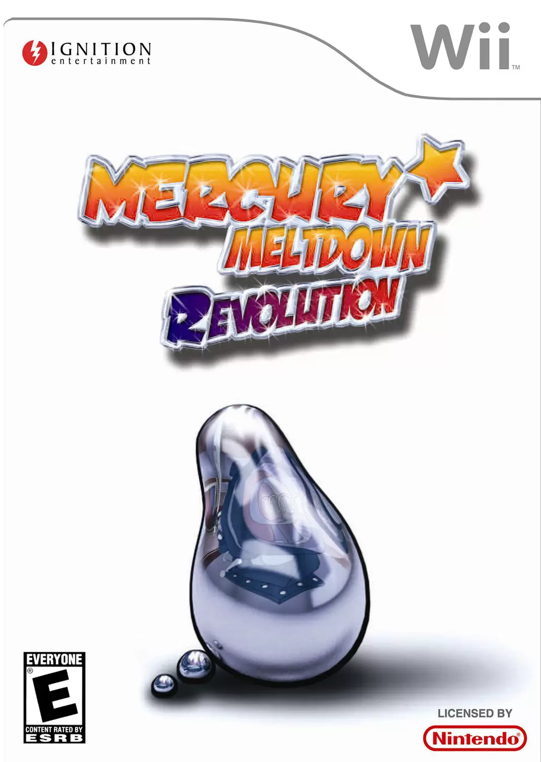 Nintendo Wii Games - Mercury Meltdown Revolution