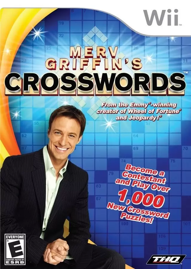 Nintendo Wii Games - Merv Griffin\'s Crosswords