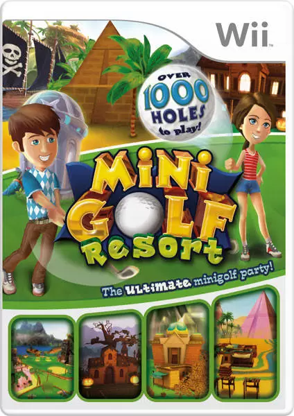 Jeux Nintendo Wii - Mini Golf Resort