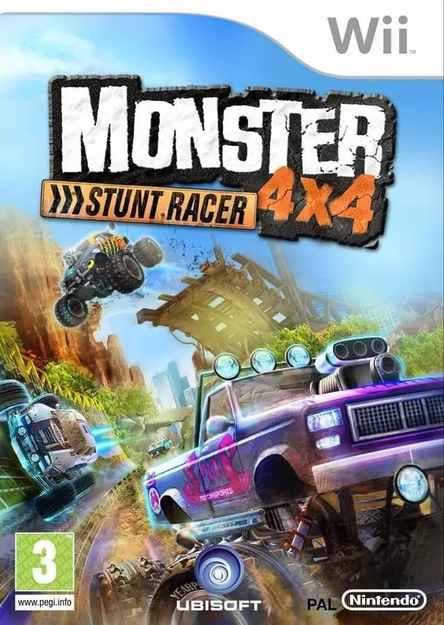 Jeux Nintendo Wii - Monster 4x4: Stunt Racer