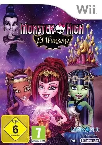 Nintendo Wii Games - Monster High: 13 Wishes