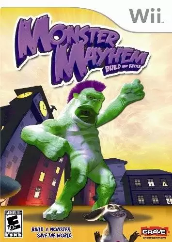 Nintendo Wii Games - Monster Mayhem: Build and Battle