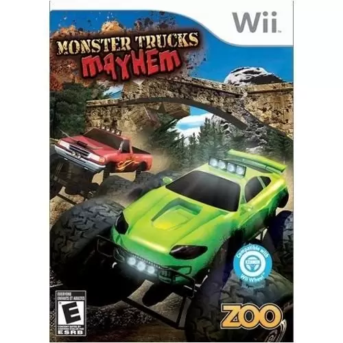 Nintendo Wii Games - Monster Truck Mayhem