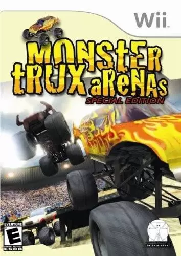 Nintendo Wii Games - Monster Trux Arenas