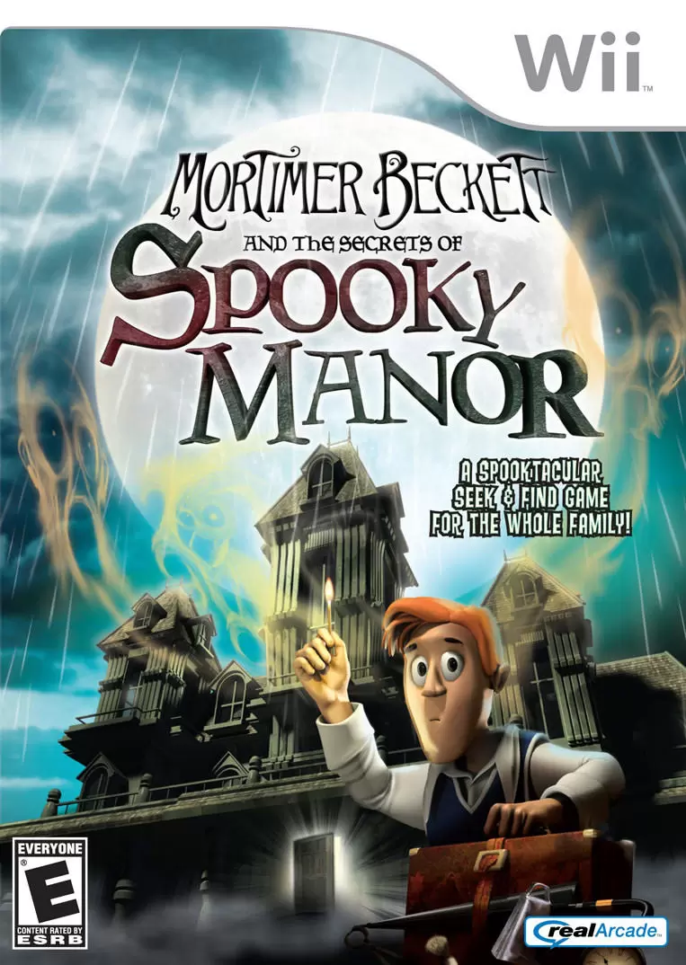 Nintendo Wii Games - Mortimer Beckett and the Secrets of Spooky Manor